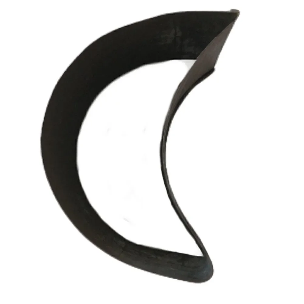 ‎Antique Tin Crescent Moon Cookie Cutter Primitive Soldered Patina Farmhouse Vtg